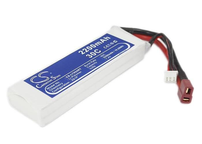 Li-Po Akku, 2200 mAh 7,4V 30C