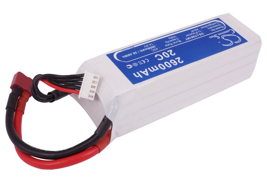 Li-Po Akku, 2600 mAh 14,8V 20C