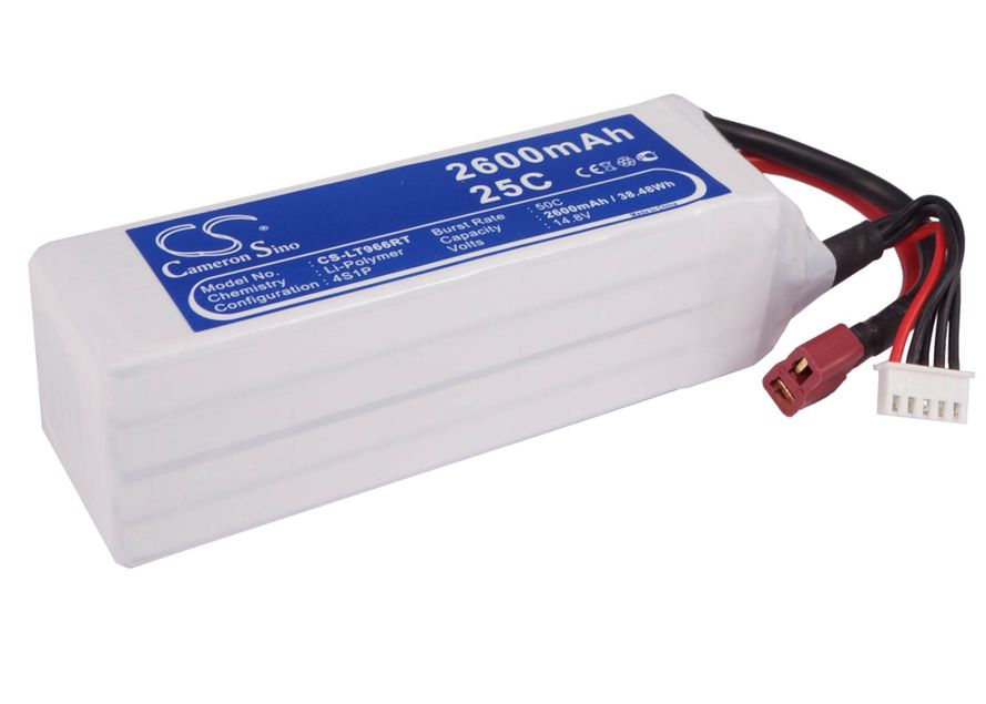 Li-Po Akku, 2600 mAh 14,8V 25C