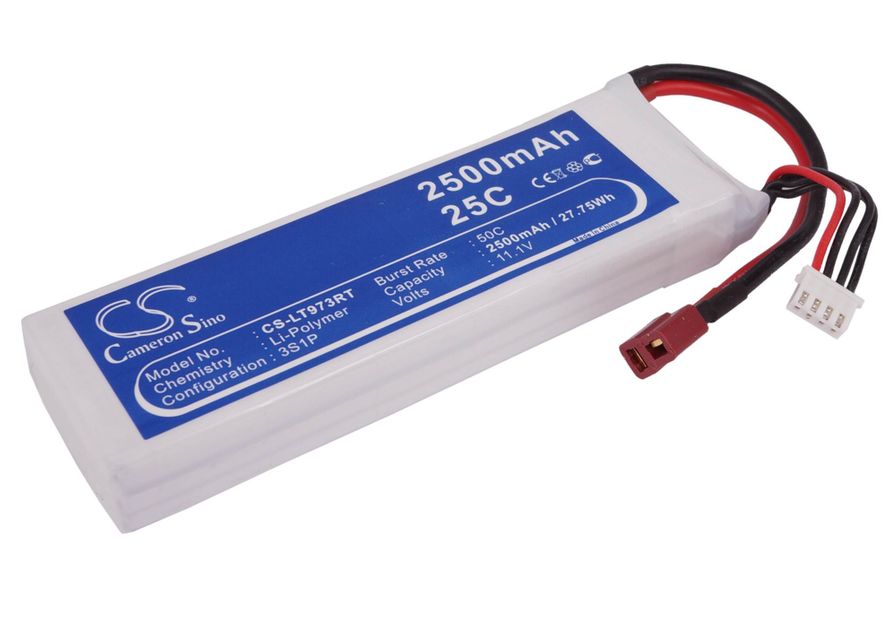 Li-Po Akku, 2500 mAh 11,1V 25C