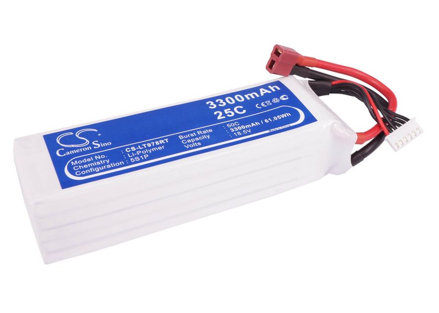 Li-Po Akku, 3300 mAh 18,5V 25C