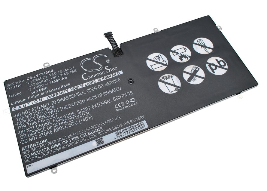 Lenovo Yoga 2 Pro akku 7400 mAh