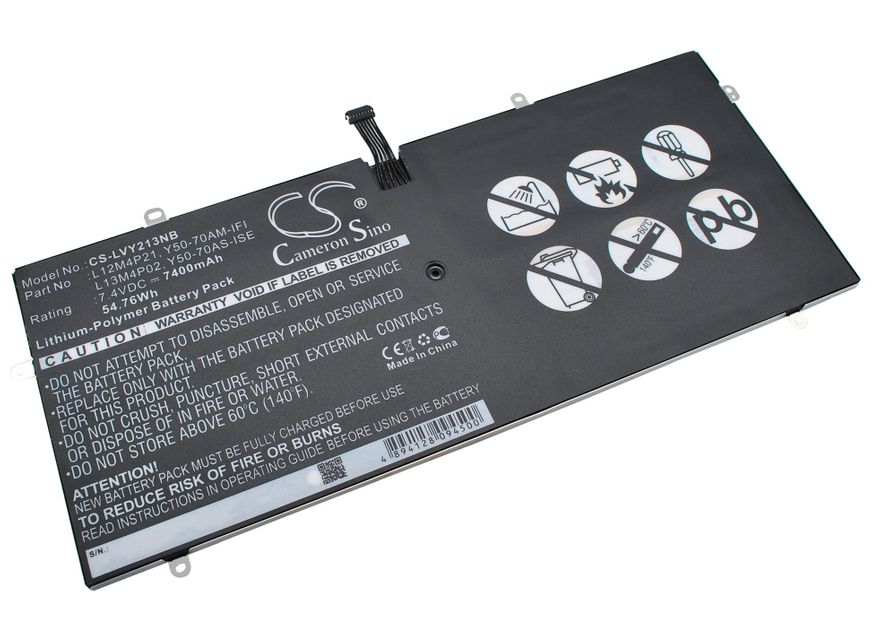 Lenovo Yoga 2 Pro akku 7400 mAh