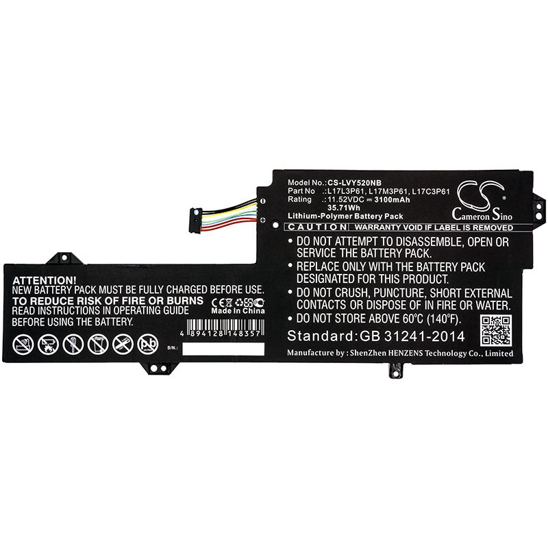 Lenovo IdeaPad 320S Akku 3100mAh