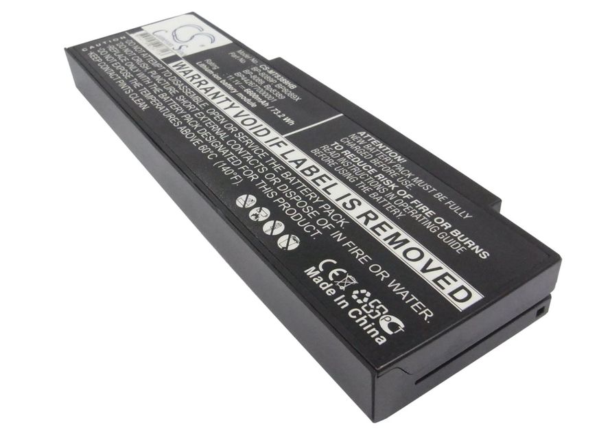 Fujitsu Amilo K7600 akku 6600 mAh