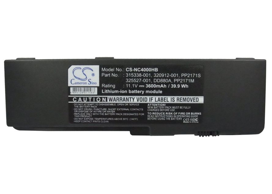 Compaq Business Notebook NC4000 akku 3600 mAh