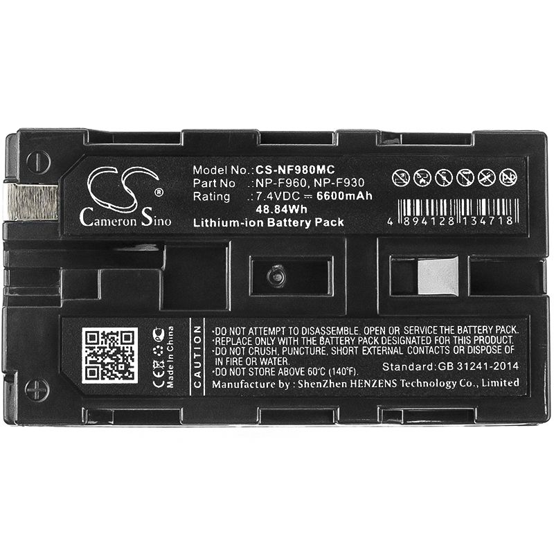 Sony CCD-RV100 akku 6600 mAh