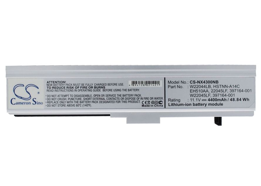 Compaq Presario B1800 akku 4400 mAh