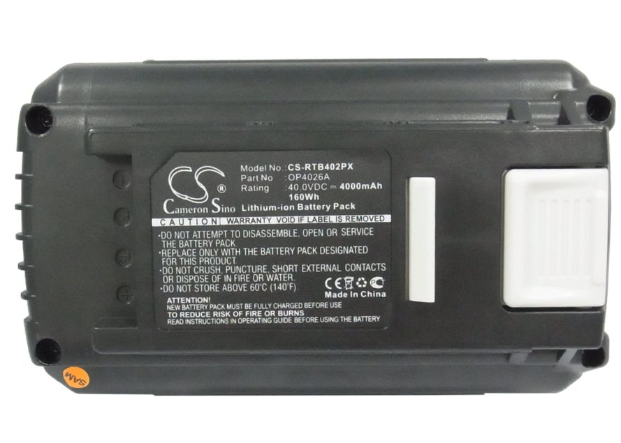 Ryobi OP4026A Li-ion 40.0V akku 4000 mAh