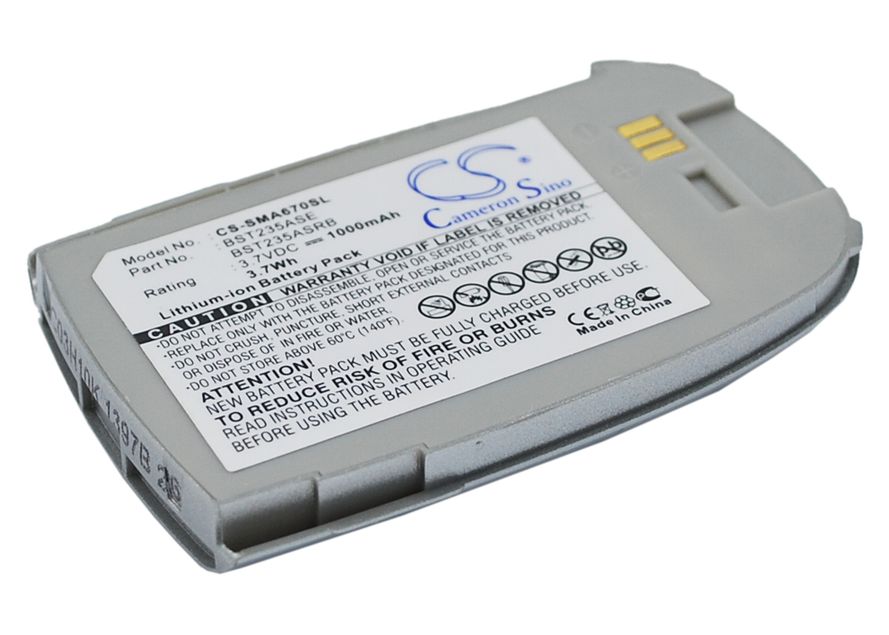 Samsung SCH-A670, SCH-A670U, SCH-A671, SCH-A672 akku 1000 mAh