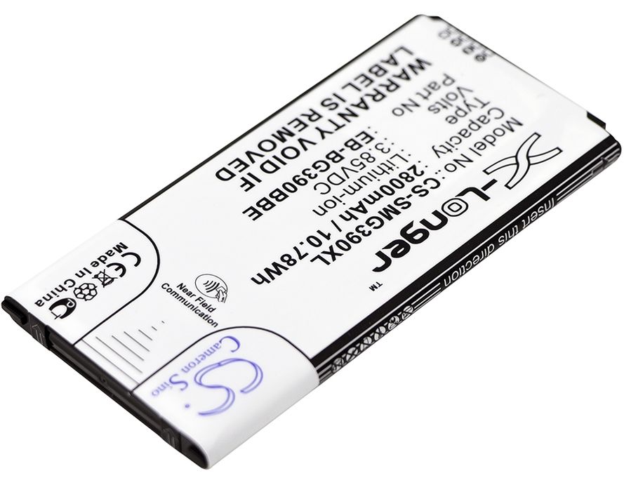 Samsung Galaxy Xcover 4 SM-G390 akku NFC tuella 2500 mAh