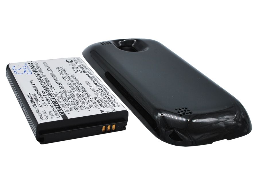 Samsung SCH-I400 tehoakku erillisellä laajennetulla takakannella 2400 mAh