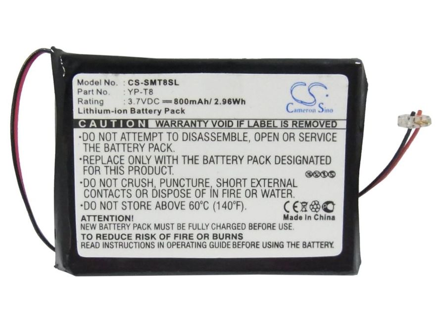 Samsung YP-T8 akku 800 mAh