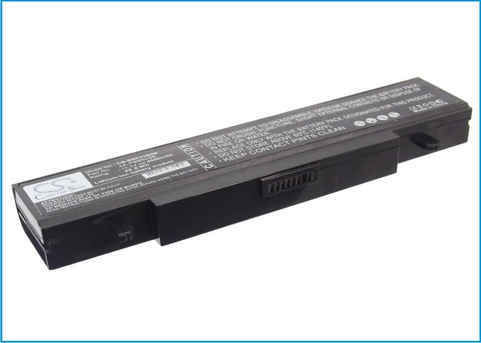 Samsung Q318,  R510,  R468, R710, R522 akku 4400 mAh Musta