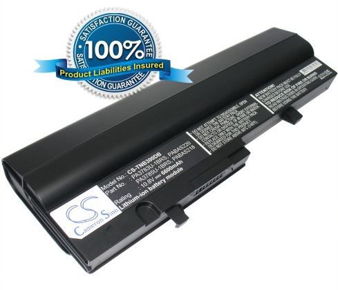 Toshiba Satellite NB300, Satellite N302, Satellite NB305 akku 6600 mAh - Musta