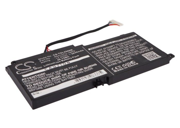 Toshiba Satellite P55, L55t ja S55t akku - 2830 mAh