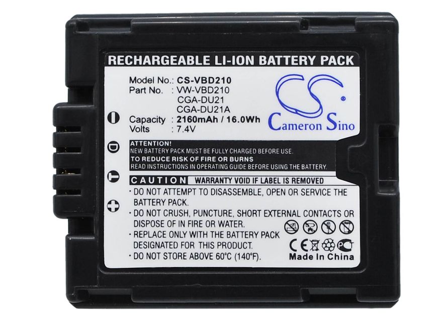 Hitachi BZ-BP14S, BZ-BP14SW, DZ-BP14S, DZ-BP14SJ, DZ-BP7S, DZ-BP7SW   yhteensopiva akku 2160 mAh