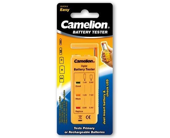 Camelion BT-0503 Paristojen ja akkujen testaaja
