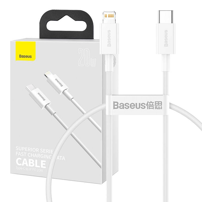 Baseus Superior USB-C kaapeli - Lightning 0,25 m 20W