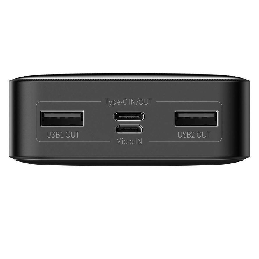 Baseus Powerbank Varavirtalähde Bipow 20000mAh -  2xUSB - USB-C 15W - Musta