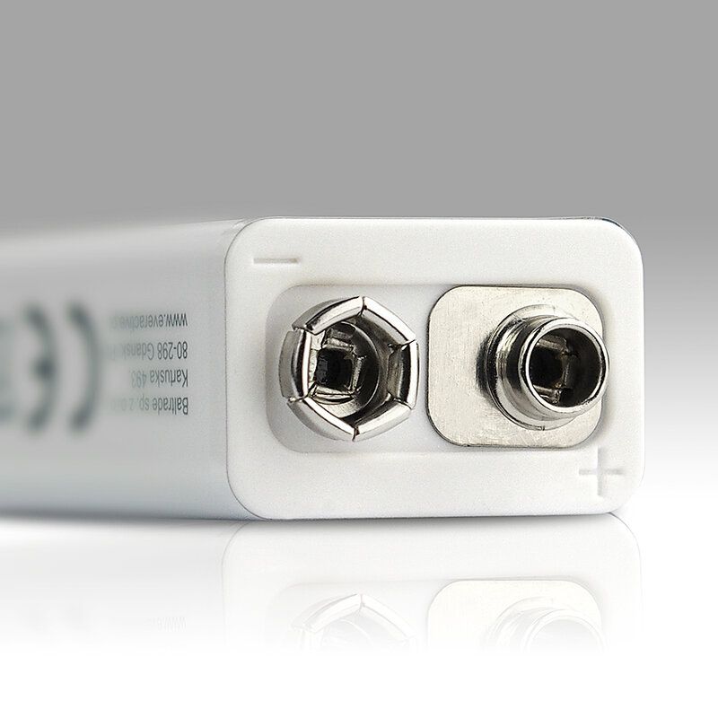 everActive 6F22 / 9V akkuparisto Li-ion USB-C 550 mAh
