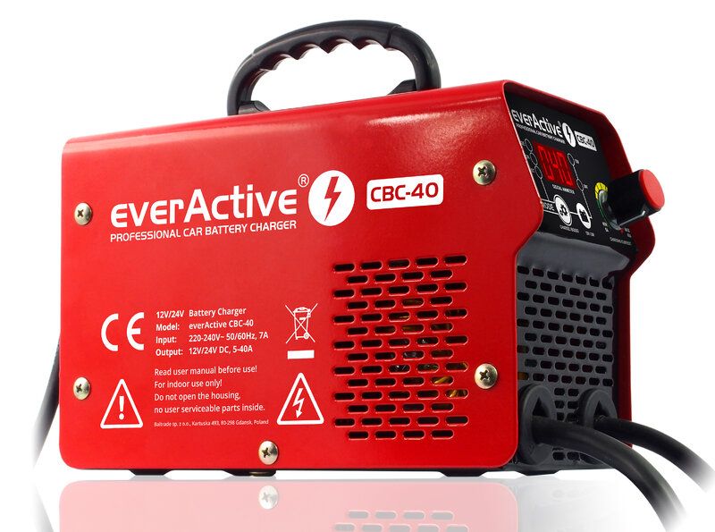 everActive CBC-40 300A Apukäynnistin / 60A Laturi 12V/24V 