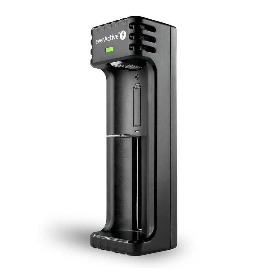 everActive LC-100C USB-C Laturi pyöreille Litium kennoille