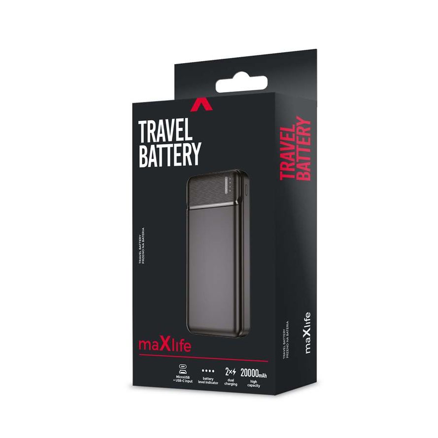 Maxlife MXPB-01 Powerbank varavirtalähde  20000mAh