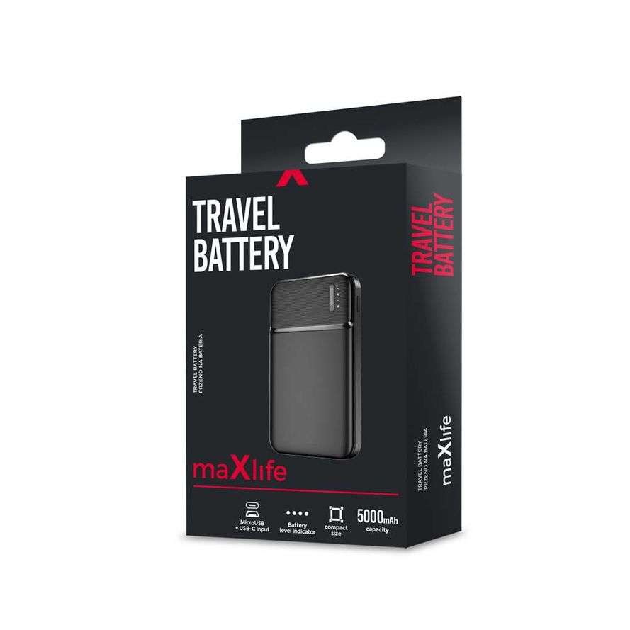 Maxlife Powerbank varavirtalähde MXPB-01 5 000mAh