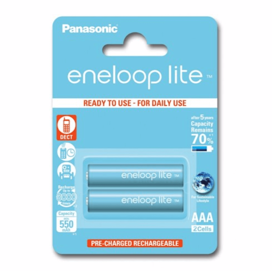 Panasonic Eneloop Lite R03/AAA 550mAh - 2 kpl