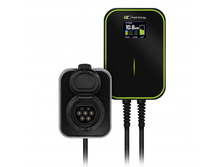 GC Wallbox 22kW Type2 sähköauton laturi + 5m Type2 kaapeli