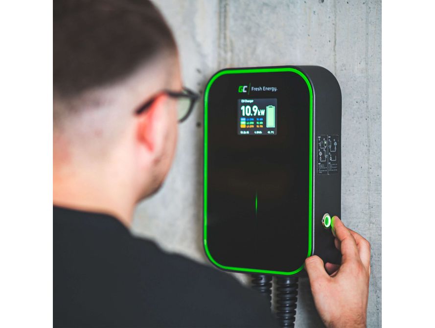 GC Wallbox 22kW Type2 sähköauton laturi + 5m Type2 kaapeli