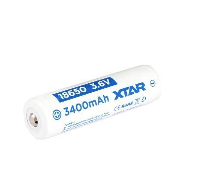 XTAR ( Sanyo) 18650 Akku suojapiirillä 3500 mAh NCR18650GA