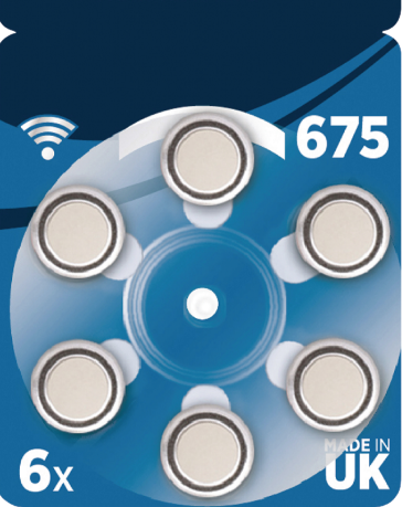 Rayovac Implant Pro+ 675 / PR44 Kuulokojeparisto 6-kpl