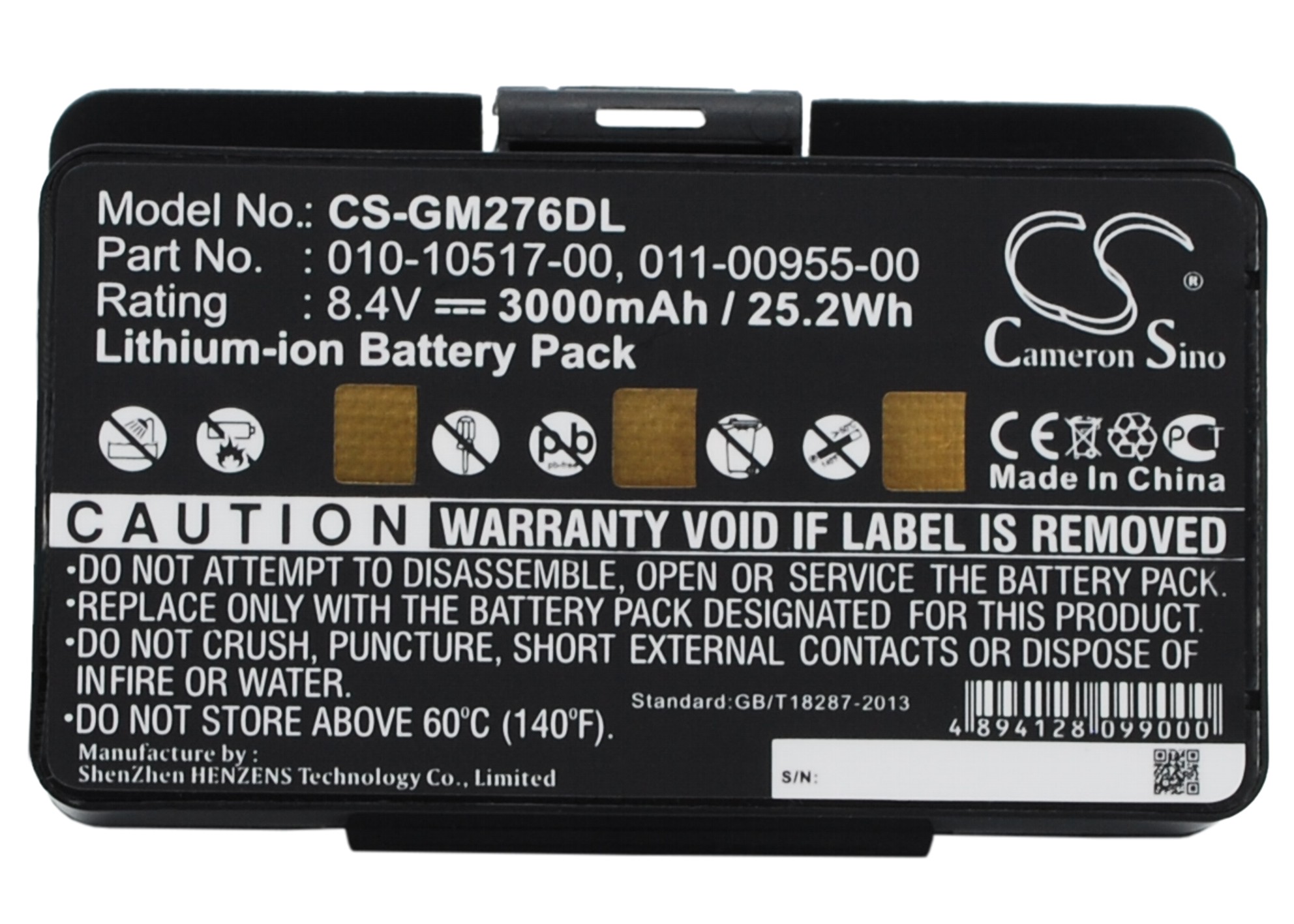 Garmin 010-00543-00 100054300 3580100054300 Navigaattorin Akku