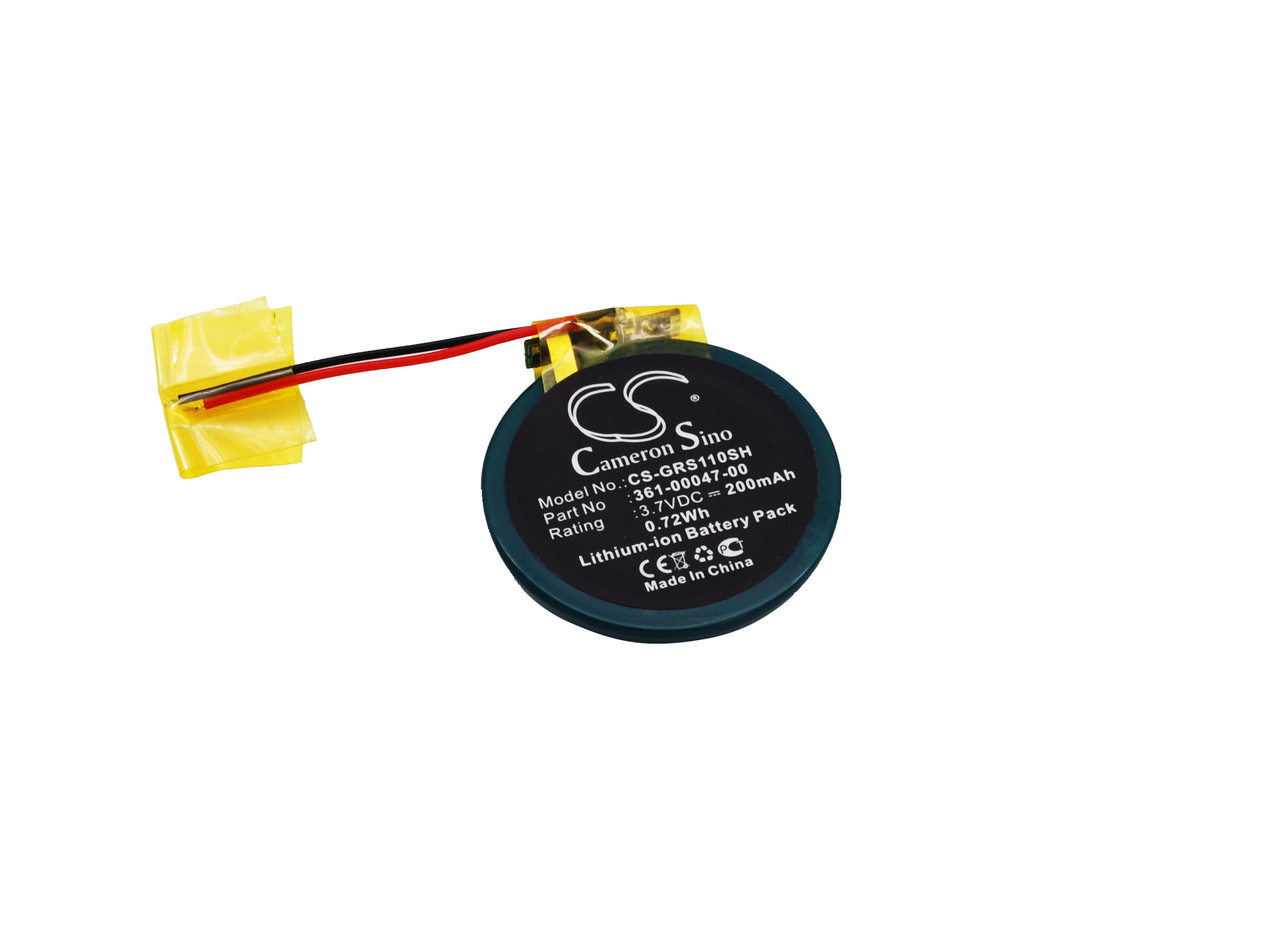 Garmin Approach S1 Forerunner 110 älykellon akku Li-ion 3 7 V 200 mAh