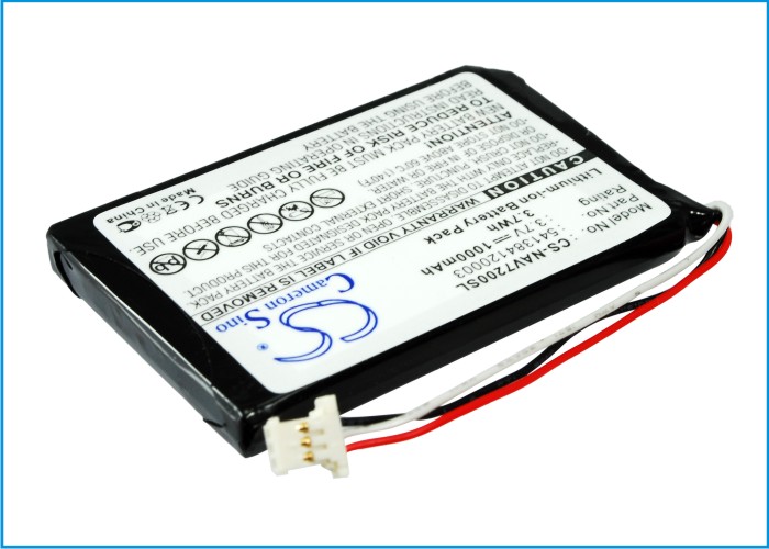 Navigon 72 Easy 72 Plus Live Navigaattorin Akku