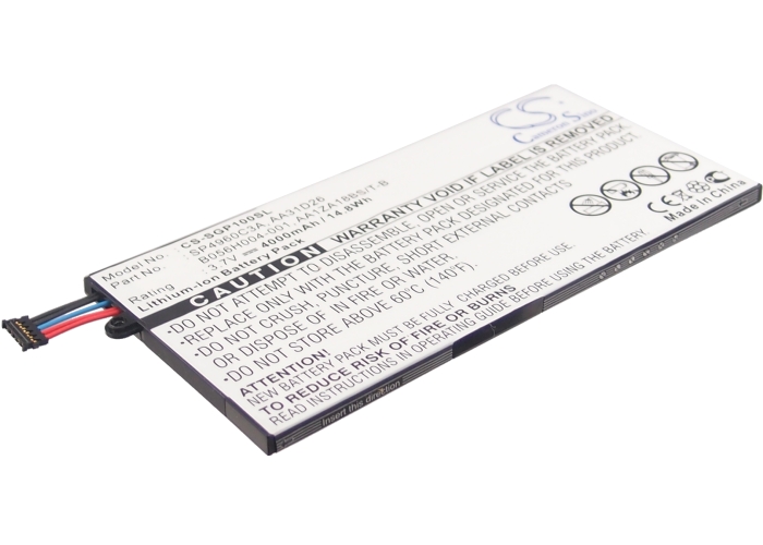 Samsung Galaxy Tab Galaxy Tab 7.0 tabletin akku Li-Polymer 3 7 V 4000 mAh