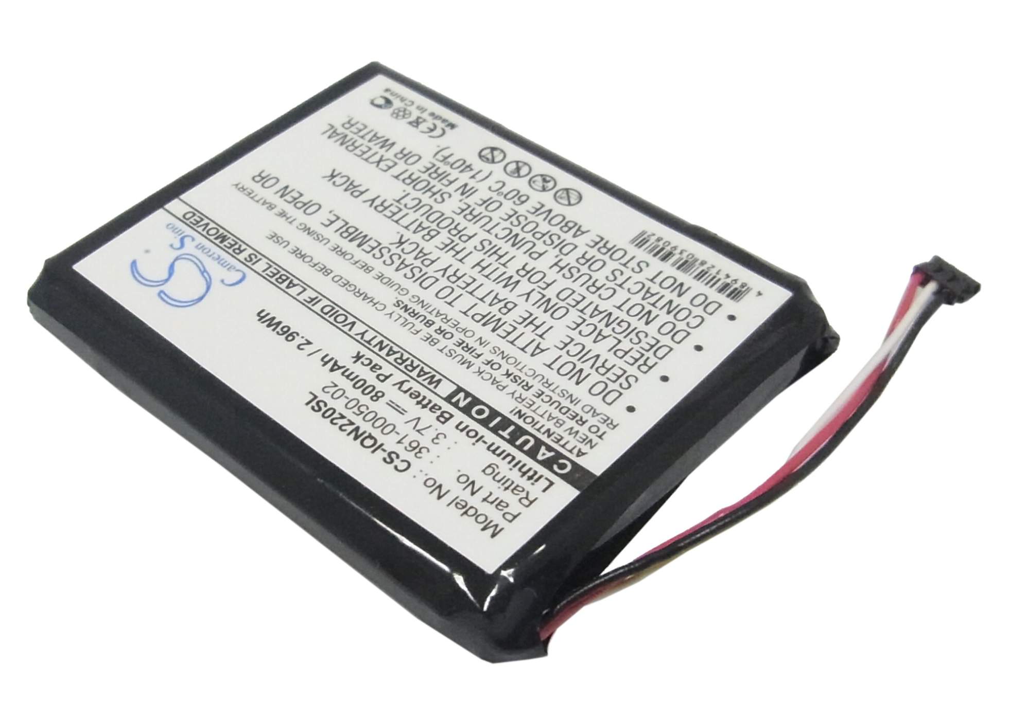 Garmin Nuvi 2200 Nuvi 2200LT navigaattorin akku Li-ion 3 7 V 800 mAh