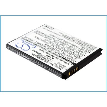 HTC Rezound, Vigor, ThunderBolt 2, Droid Incredible HD, ADR6425, ADR6425LVW, Rezound 4G LTE, Rezone yhteensopiva akku - 1150mAh