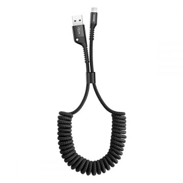 Baseus Fish Eye Lightning-kaapeli 1m 2A - musta