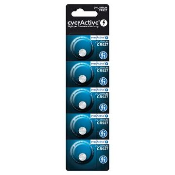 everActive Nappiparisto CR927 3V litium - 5 kpl blisteri