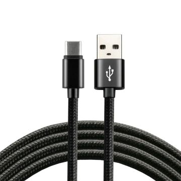 everActive CBB-2CB USB-A – USB-C latauskaapeli 2 m, musta
