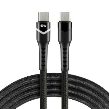 everActive CBB-2PDR USB-C – USB-C PD-latauskaapeli 60 W, 2 m