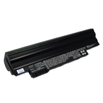 Acer Aspire One D255, D262, 722, One Happy, One Happy2 yhteensopiva akku - 6600 mAh Musta