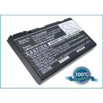 Acer Aspire 3100 sarja, Aspire 5100 sarja yhteensopiva akku 4400 mAh 14,8v
