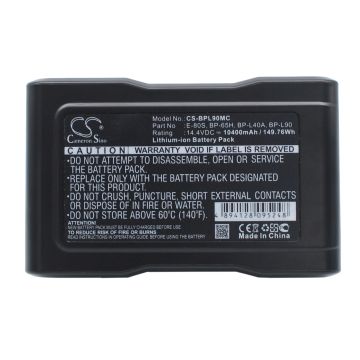 Hitachi BP-65H, BP-90, BP-GL65 akku 10400 mAh