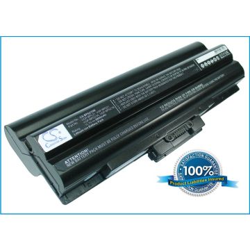 Sony VAIO VGP-BPL21 ja VGP-BPS21 akku 8800 mAh - Musta