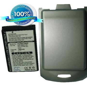 Blackberry 7100, 7100T, 7100r, 7105t tehoakku erillisellä takakannella 1900 mAh