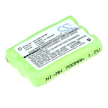 Cobra PR145, PR150, PR155 GMRS akku 700mAh / 2.52Wh